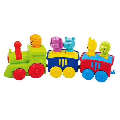 Funskool Giggles Pop Up Activity Toy Train with Animal Pals, Ages 12 Months+