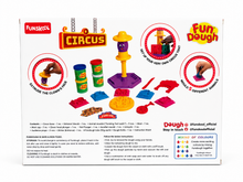 Funskool Fun Dough Circus Playset - 15+ Pieces with 4 Dough Tubs