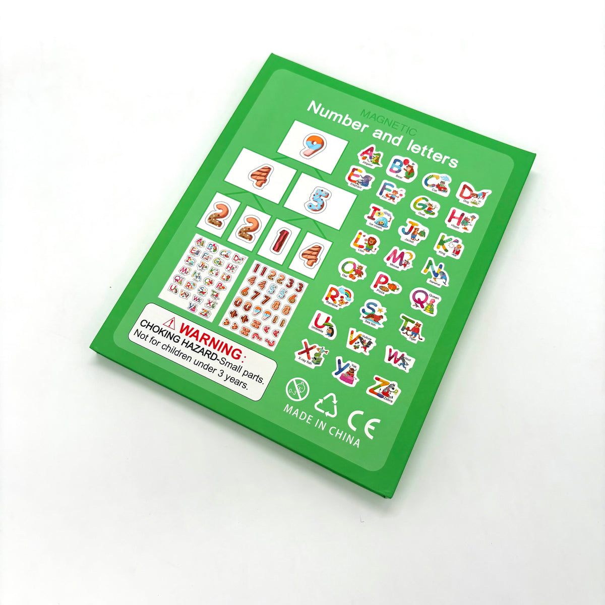 Magnetic Number And Letters Book