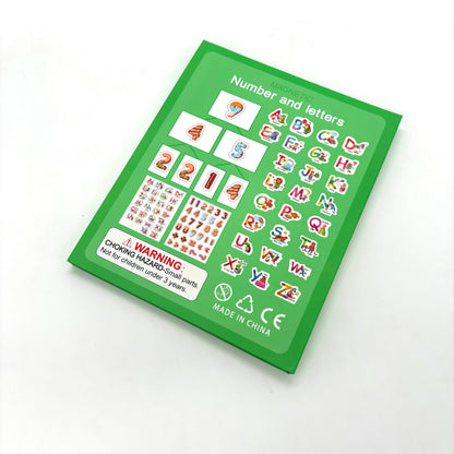 Magnetic Number And Letters Book