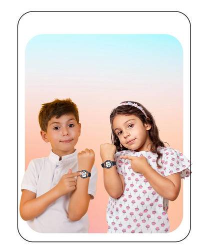 Spiky Spkeva2 Round Digital Kids Sports Watch