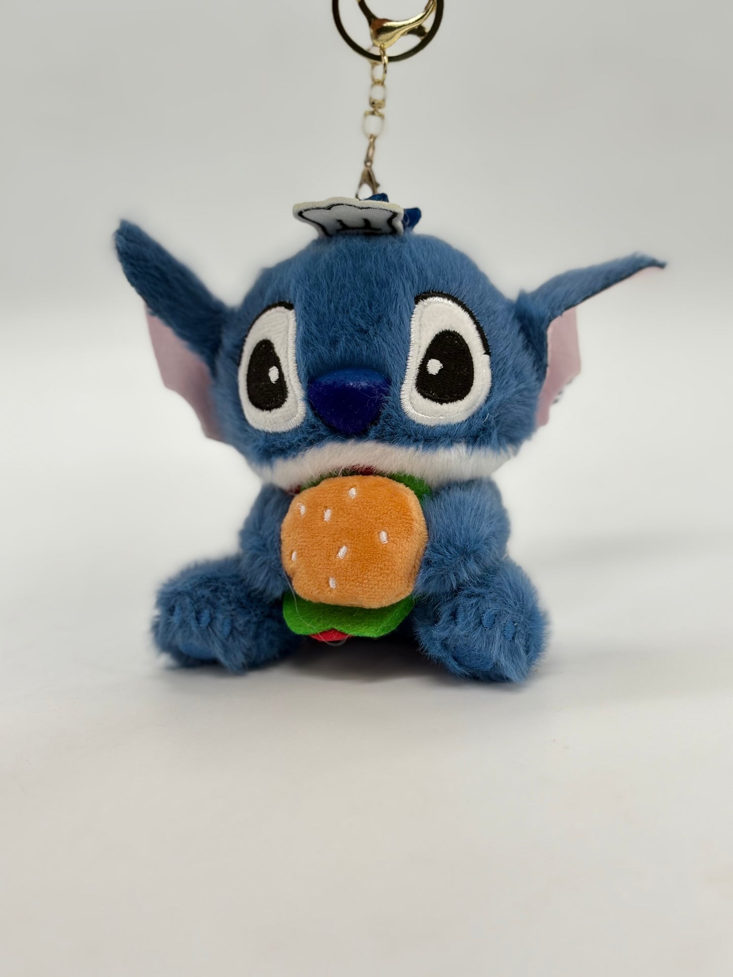 Cute Stitch Plush Keychain