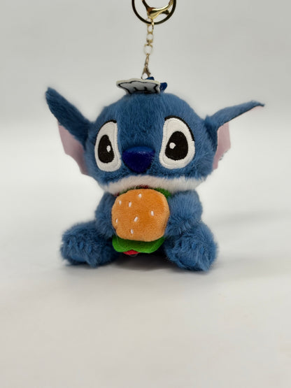 Cute Stitch Plush Keychain