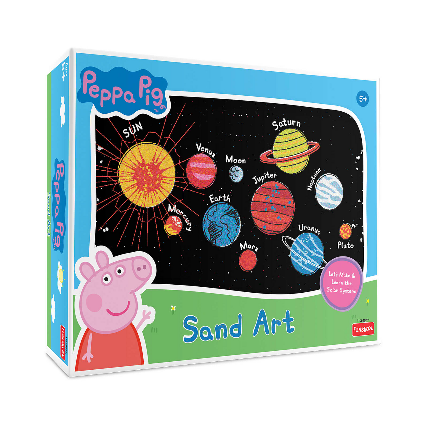 Funskool Peppa Pig Sand Art of Solar System