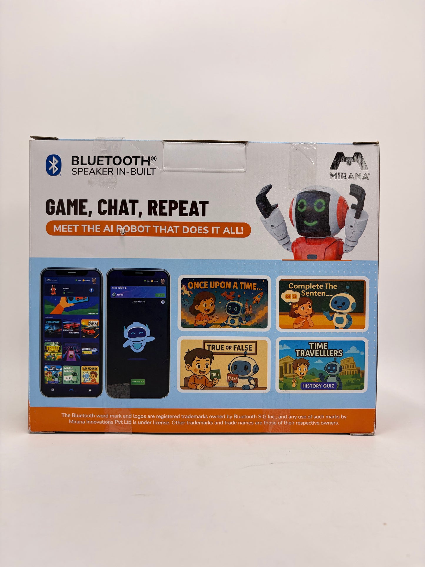 Mirana Talking AI Robot Moon Walker