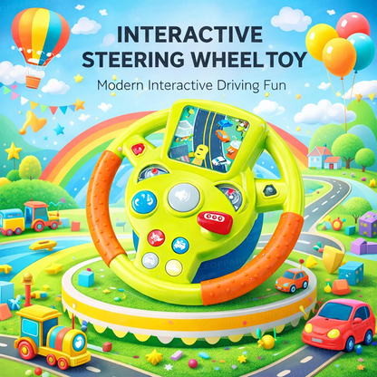 Little Driver Interactive Steering Wheel Toy