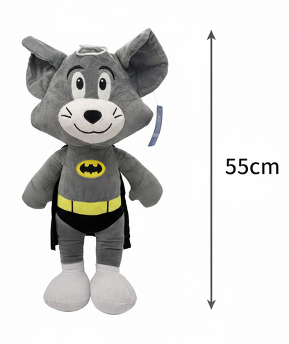 Tom in Batman Costume Soft Plush Toy — 55 cm