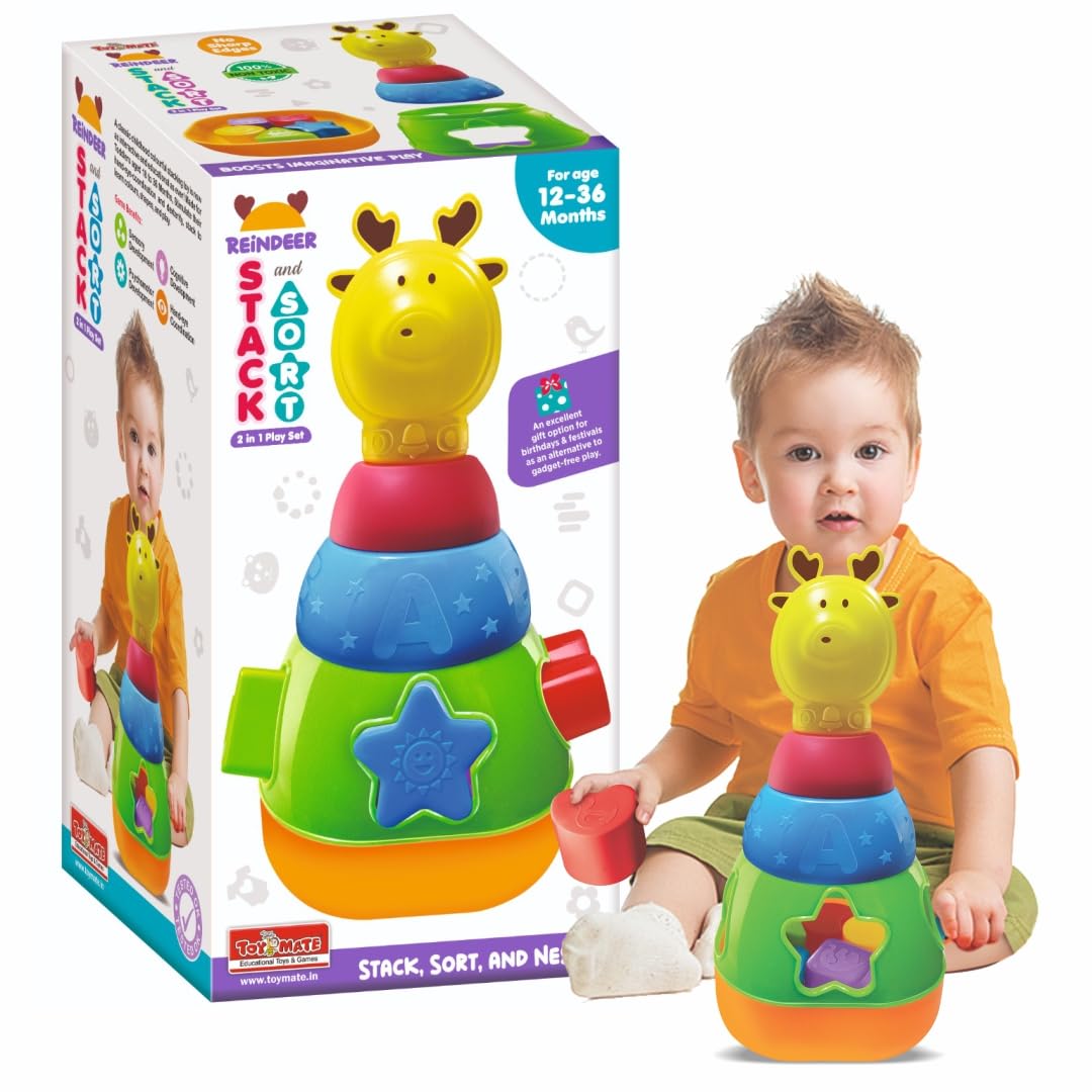 Stack-N-Play, 2-In-1 Educational Toy
