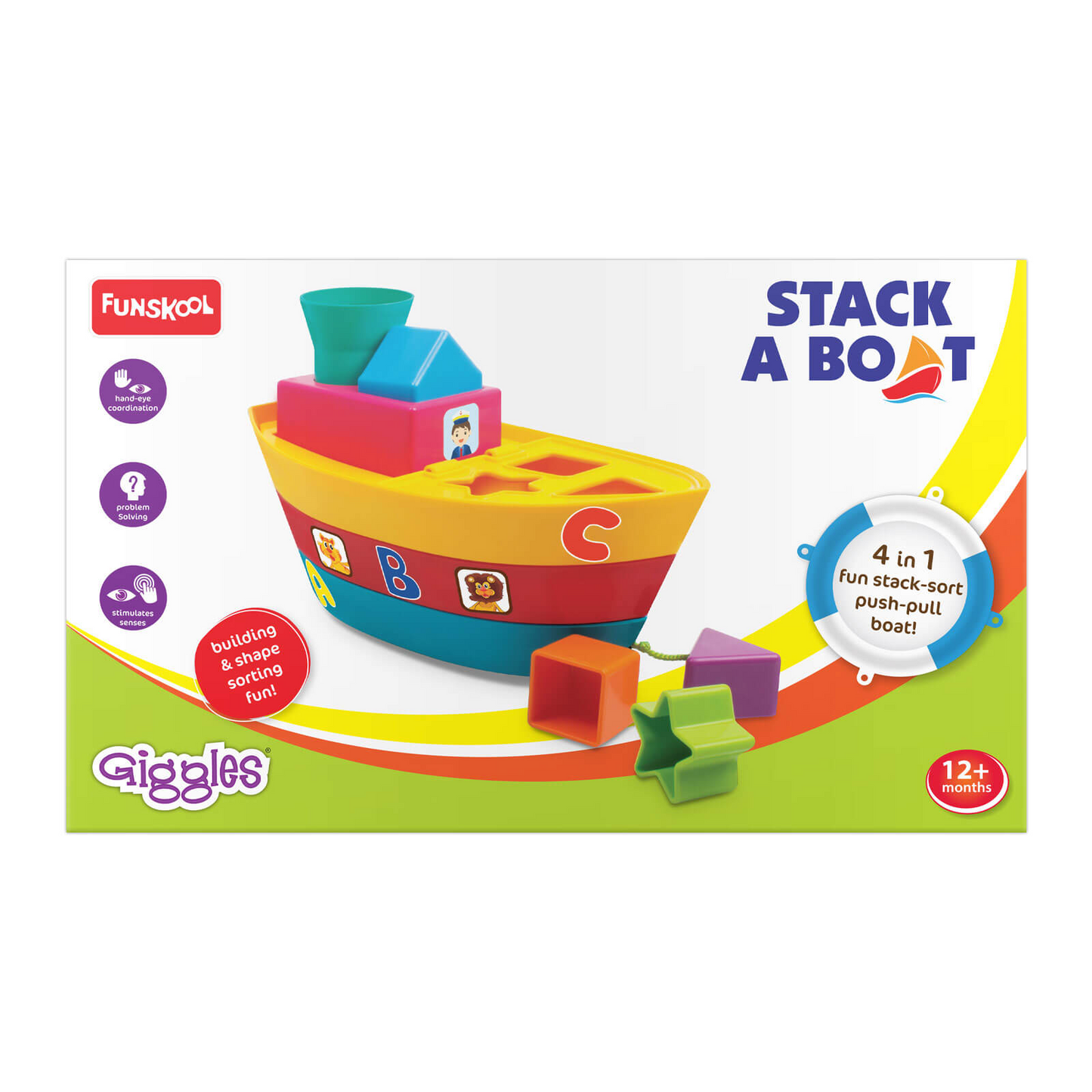Giggles Stack a Boat