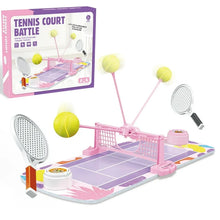Tabletop Tennis Court Battle Game For Kids
