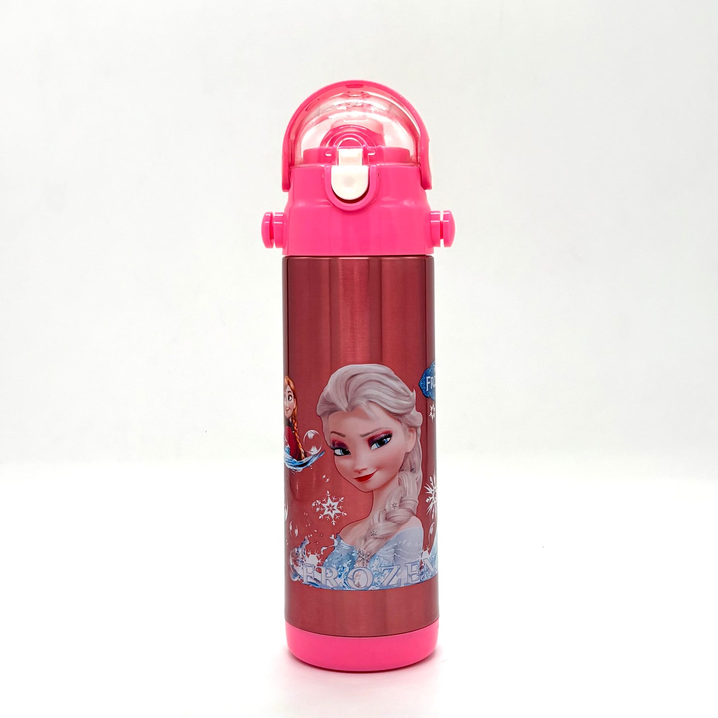 Marvel and Disney Characters Insulated Water Bottle with Straw 500ml