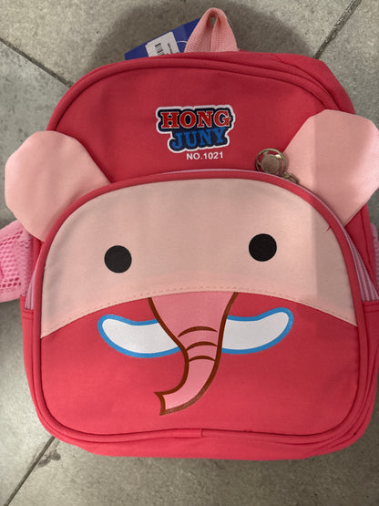 Elephant Face Small Kids School Bag