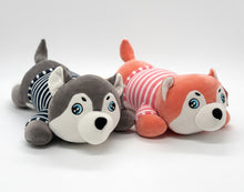 Husky Dog Plush Pillow Soft Toy – 50 cm Stuffed Animal for Kids