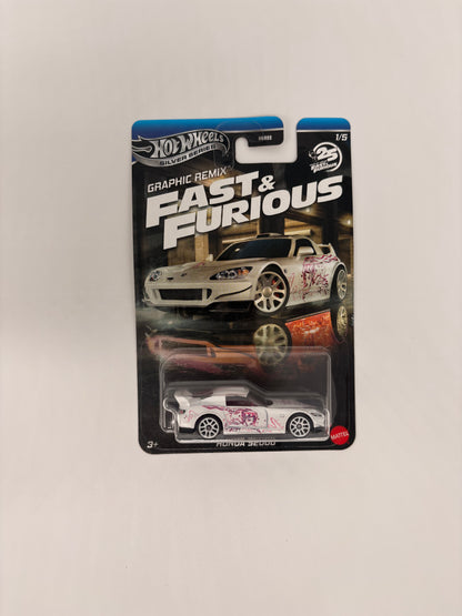 Hot Wheels Silver Series Movie-Themed Die-Cast Car – 1:64 (HNR88)