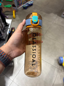Oeassiloal BPA Free Plastic Water Bottle Flip Lid with Straw