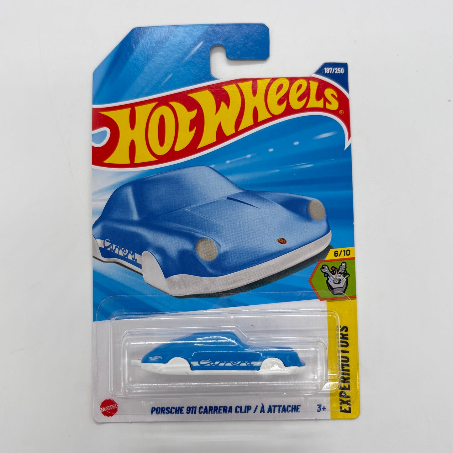 Hot Wheels 1:64 Die-Cast Set of 4 - Polestar TRX, Porsche 911 Carrera Clip, Drift-Ender, Drift N Break