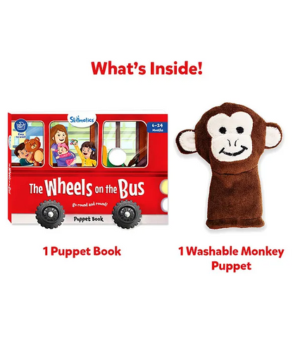 Skillmatics Puppet Book The Wheels On The Bus