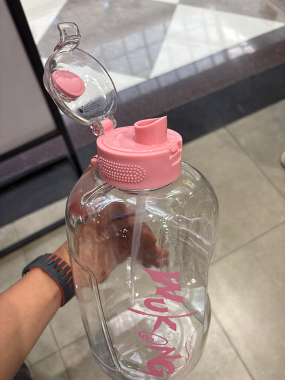 GYM Plastic Bottle 2680 ml with sipper option