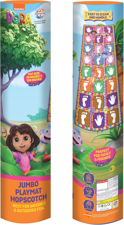 Ratna's Nickelodeon Dora Jumbo Hopscotch Playmat