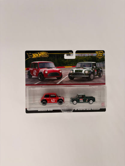 Hot Wheels Premium Original Car Culture 1:64 Dual Die Cast Car Pack - 2 Cars - HBL96