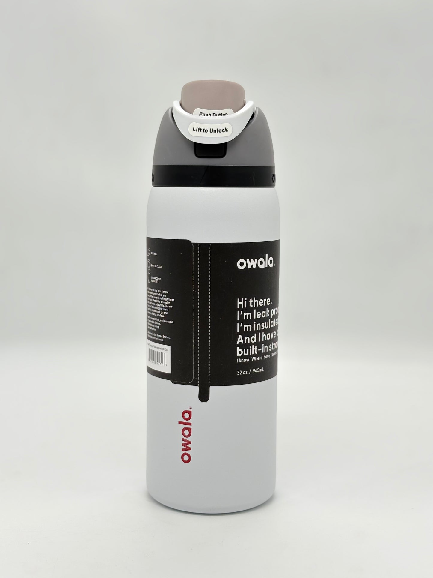 Owala FreeSip 950ml Insulated Bottle with Built-In Straw