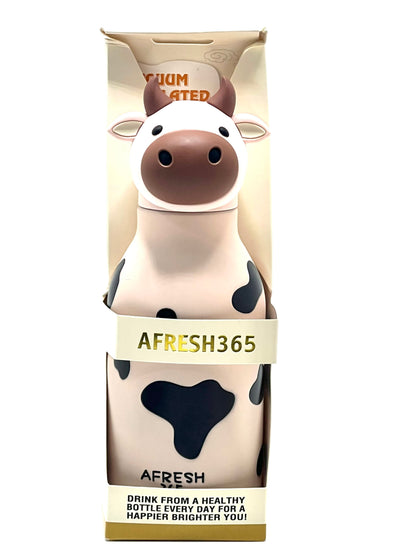 Cow Insulated Sipper Bottle 450ml