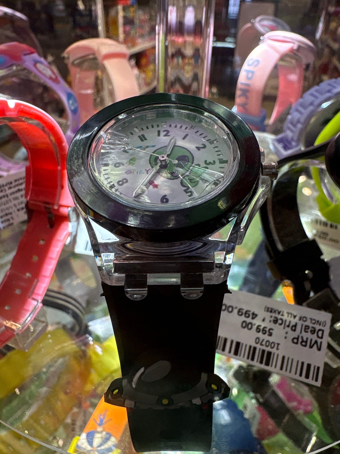 Spiky Light Kids Analog Watch with Character Printed Dial