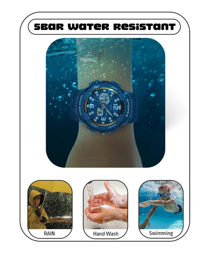 Spiky Spkeva6 Analog & Digital Sporty Watch