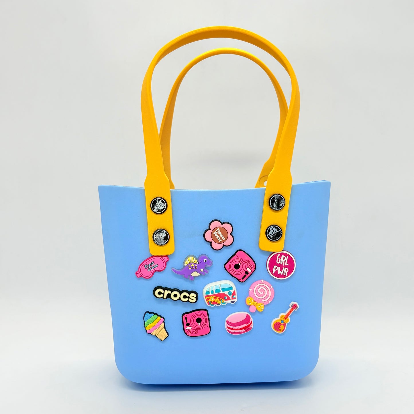 Small Crocs Classic Tote Bag with Jibbitz Charms