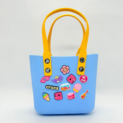 Small Crocs Classic Tote Bag with Jibbitz Charms