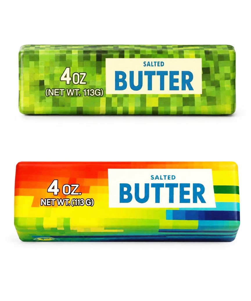 Butter Stick Squishy Toy