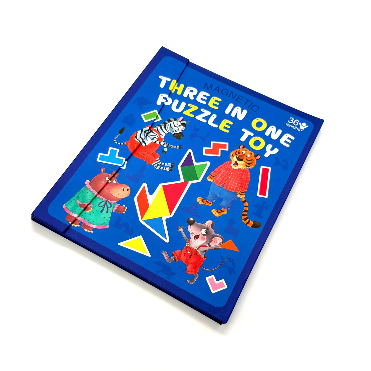 Magnetic Three-in-One Puzzle Book
