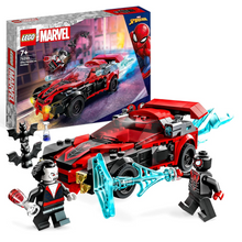 LEGO Marvel Miles Morales vs. Morbius 76244 Building Toy Set (220 Pcs),Multicolor