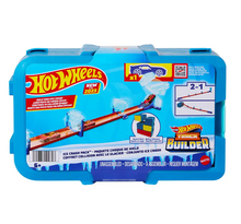 Hot Wheels Ice Crash Track Builder Set with Die-Cast Car
