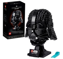 LEGO Star Wars Darth Vader Helmet 75304 Set,Mask Display Model Kit for Adults to Build,Gift Idea for Men,Women,Him or Her,Collectible Home Decor Model,Multicolor, 834 Pcs