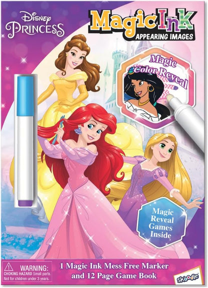 Skoodle Disney Princess Magic Ink Activity Book