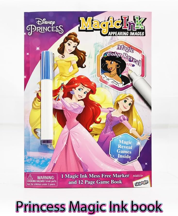 Skoodle Disney Princess Magic Ink Activity Book
