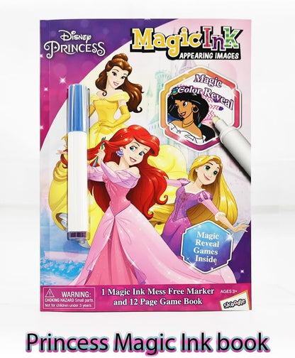Skoodle Disney Princess Magic Ink Activity Book