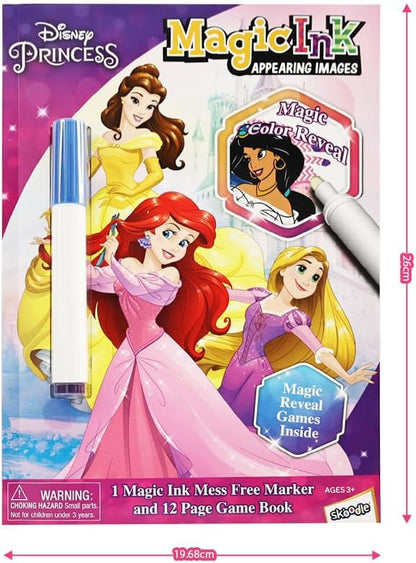 Skoodle Disney Princess Magic Ink Activity Book