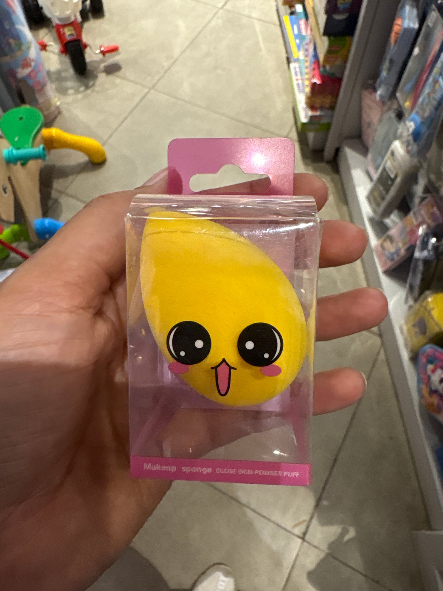 Makeup Sponge Yellow