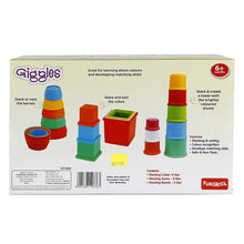 Funskool Giggles Stack and Tumble Gift Set - 3 in 1 Stacking Toy
