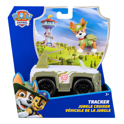 Funskool Paw Patrol Tracker Jungle Cruiser with Tracker Action Figure