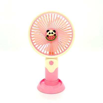 Mini Panda Handheld & Desktop USB Fan