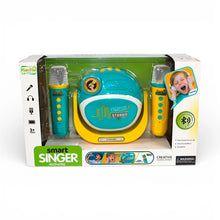 Karaoke Speaker with 2 Wireless Microphone - Green