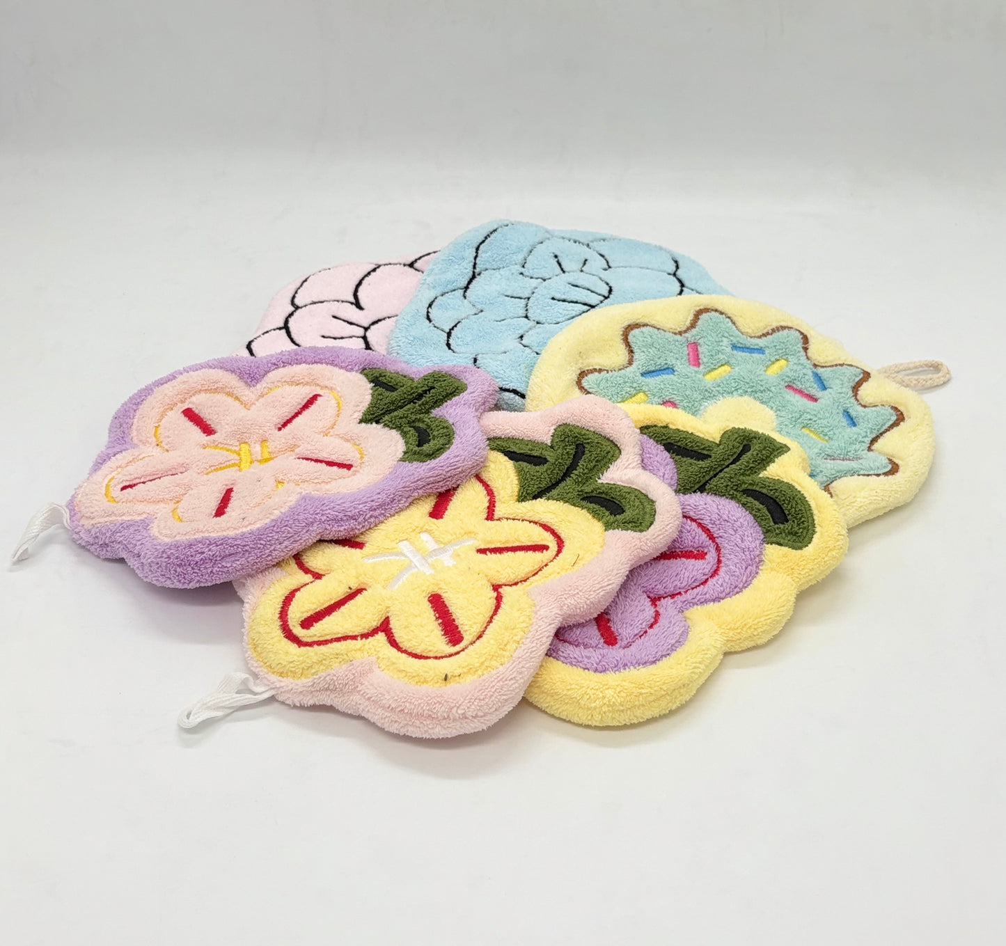 Flower Hand Towels For Bathroom & Kitchen