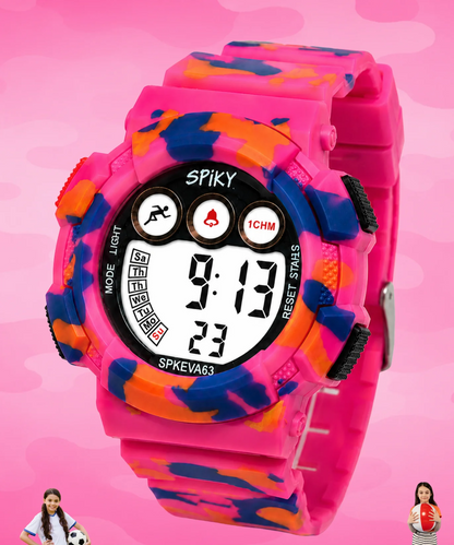 Spiky Spkeva63 Digital Sports Watch for Kids