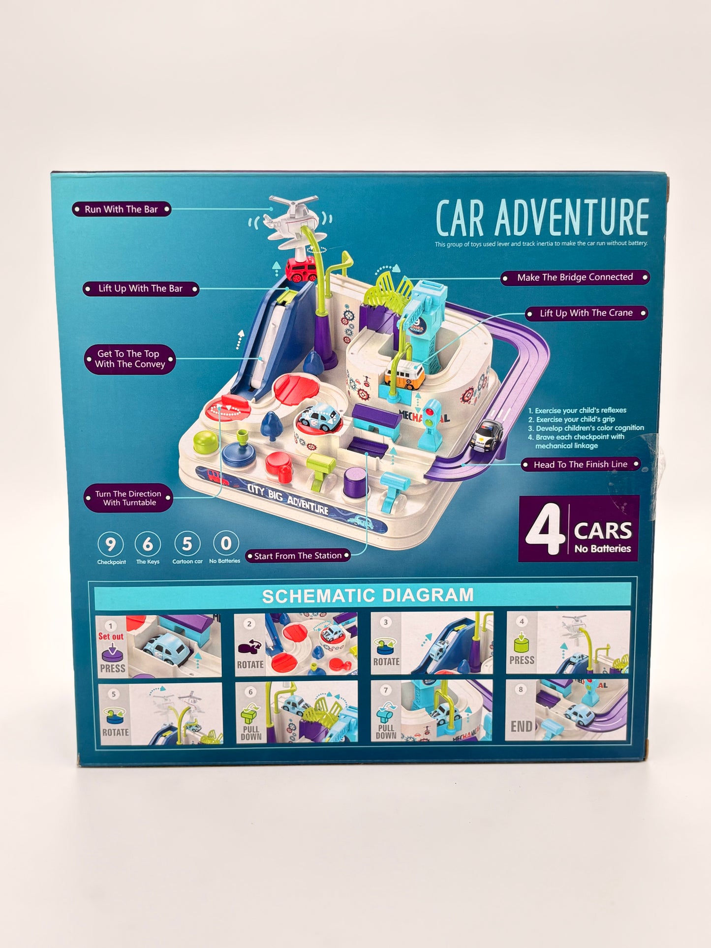 Car Adventure Toy 9650 EC