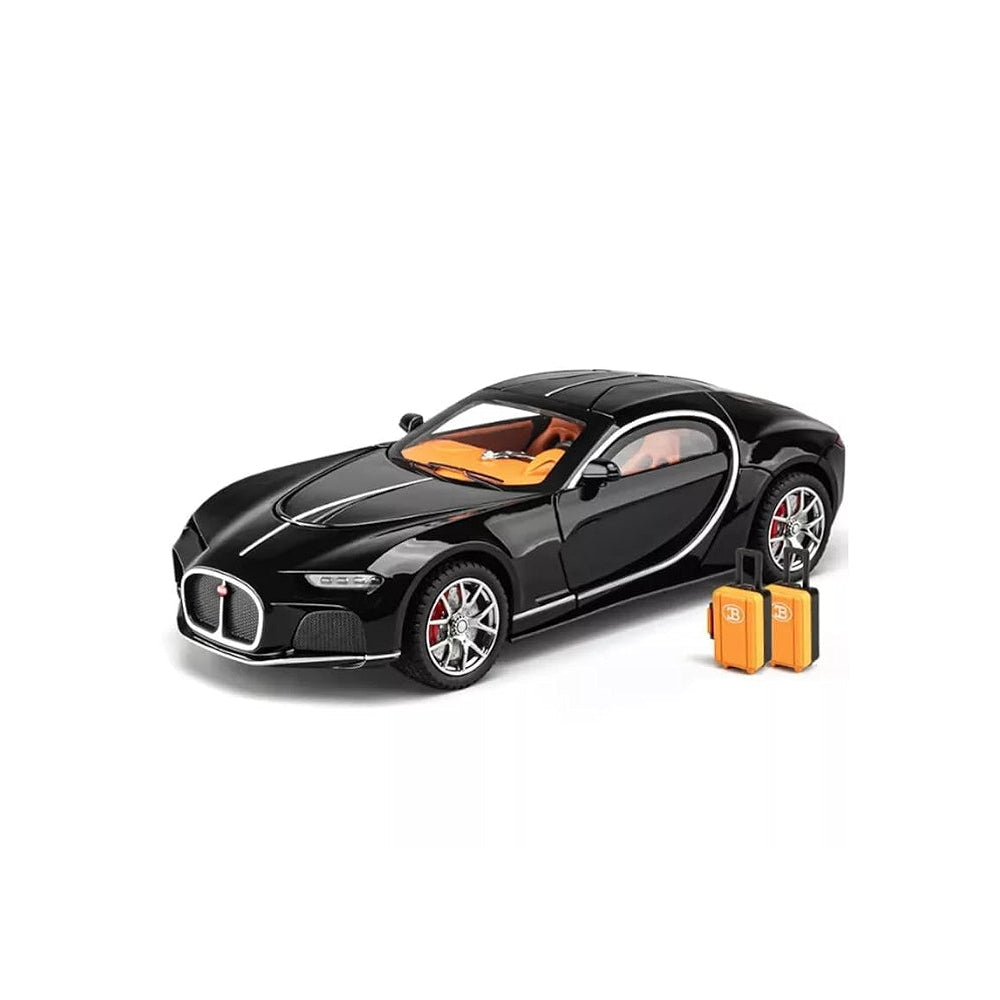Die-cast 1:24 Scale Alloy Supercar Model with Pull-Back Function & Openable Doors