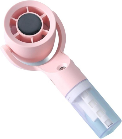 Portable Spray Fan with Humidifier & Mist Spray, 3 Speed