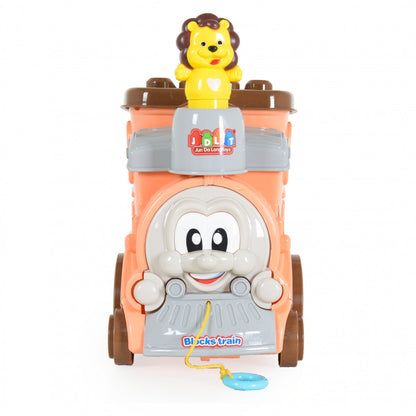 Multifunctional Blocks Train with Soft Rubber Building Blocks – 23 Pcs